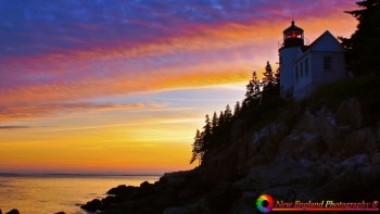 Bass Harbor Light. Bass Harbor Maine.