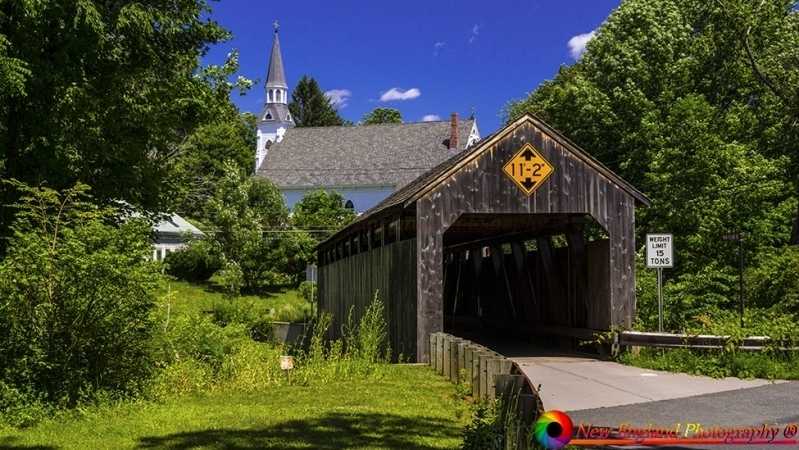 Burkeville Covered Bridge Conway, Massachusetts -11