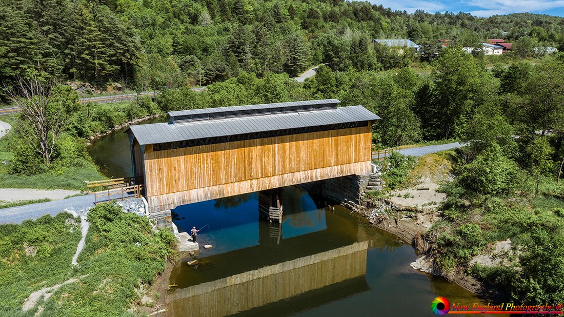Fisher Covered Railroad Bridge in Wolcott Vermont 1 Fisher-Covered-Railroad-Bridge-Wolcott-Vermont-5-25-2024-2-