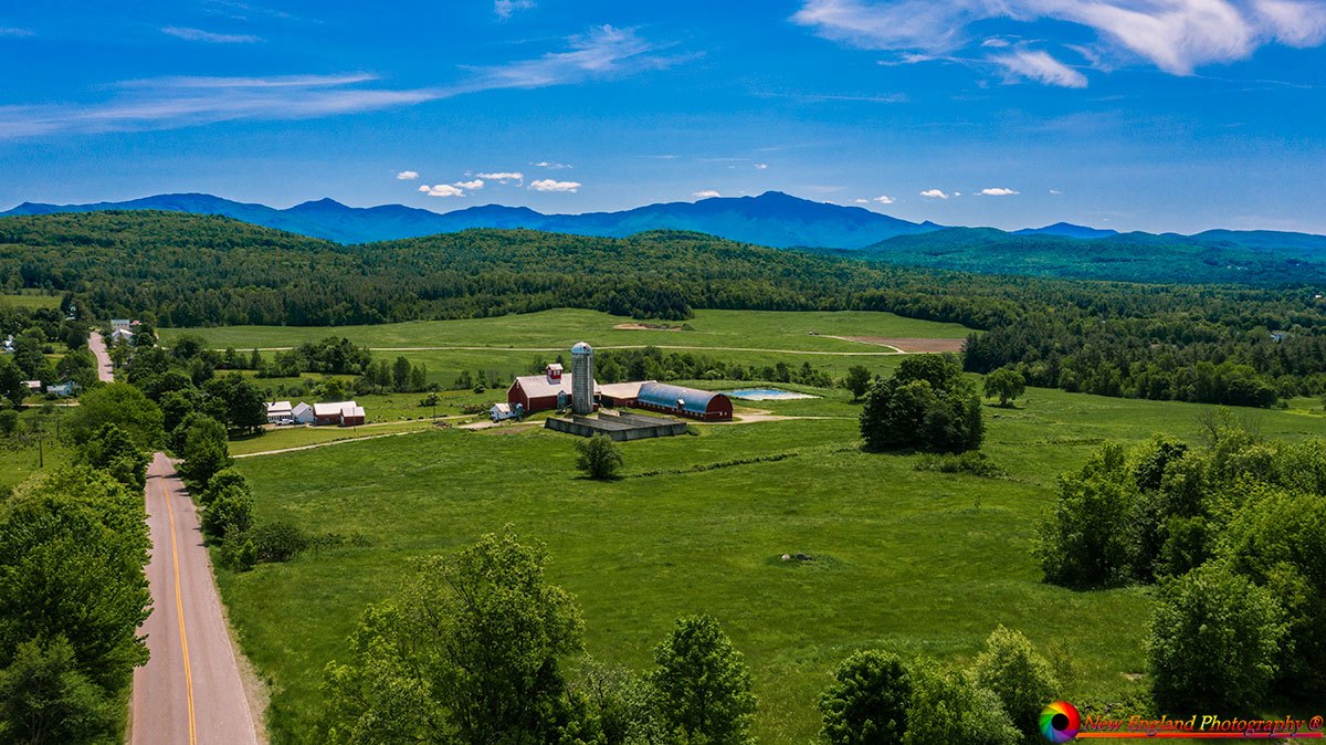 Dairy Farm in Fletcher Vermont 1 Fletcher-Vermont-Farms-5-25-2024-Drone-1