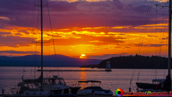 Burlington Vermont Sunset-159