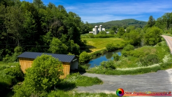 Kingsbury-Covered-Bridge-South-Randolph-Vermont-Drone-6-8-2026-8