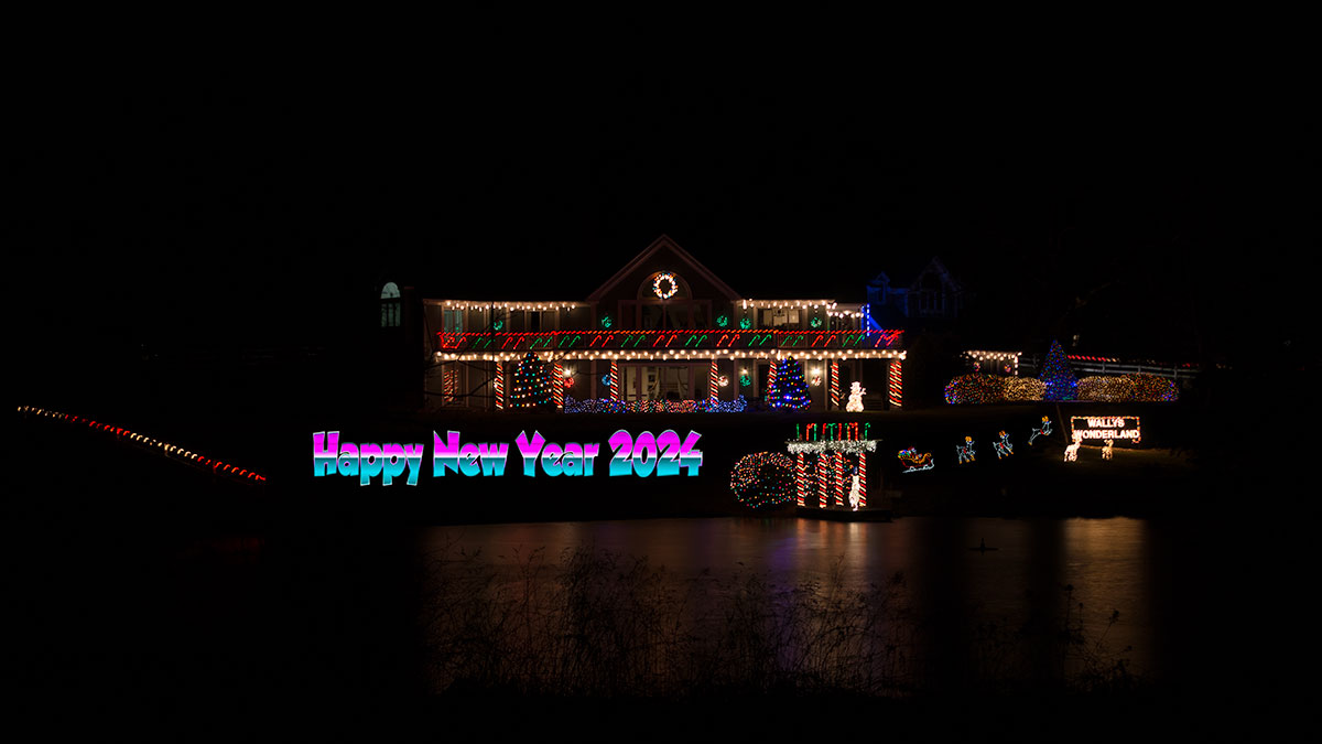 Happy New Year Wallys Wonderland Wilton CT 2024